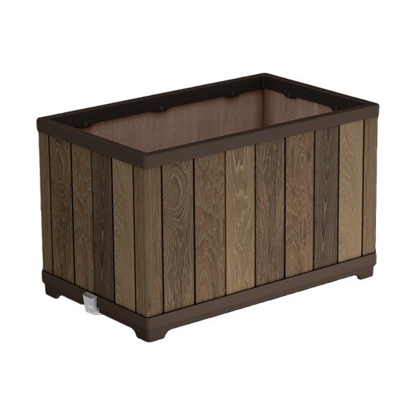 Ghiveci din plastic cu sistem de auto-irigare Deco Rectangle – Keter