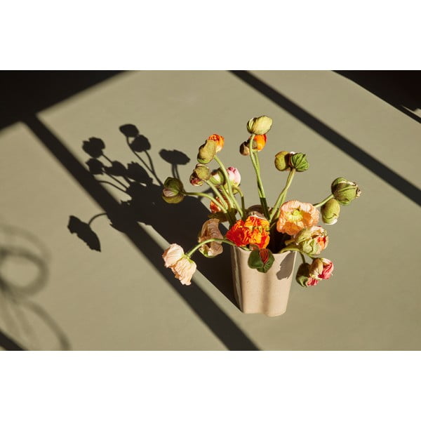 Vază bej din ceramică (înălțime 30 cm) Sapo – Hübsch-image-4