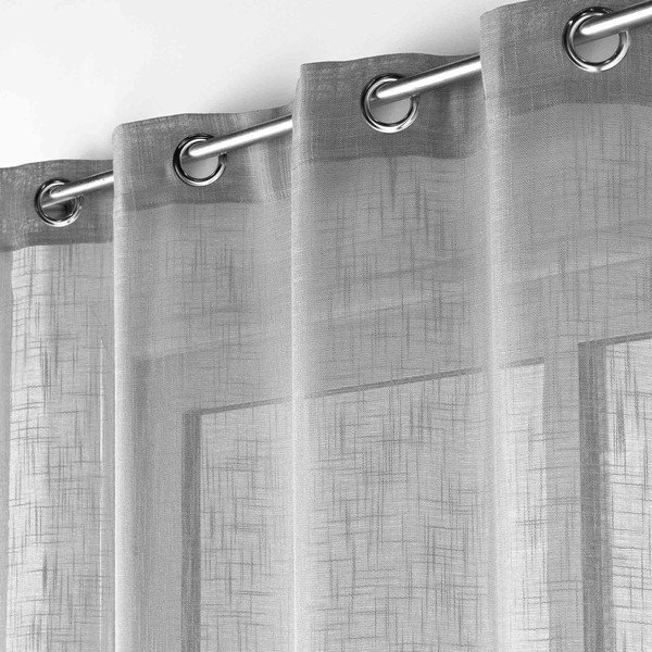 Perdea gri 140x280 cm Haltona – douceur d'intérieur-image-1