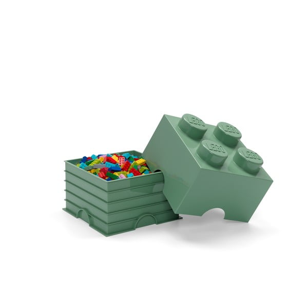 Cutie depozitare LEGO® Mini Box II, verde-image-2