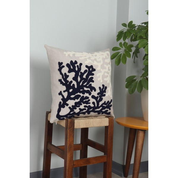 Pernă decorativă din in 43x43 cm Mercan – Mioli Decor-image-2