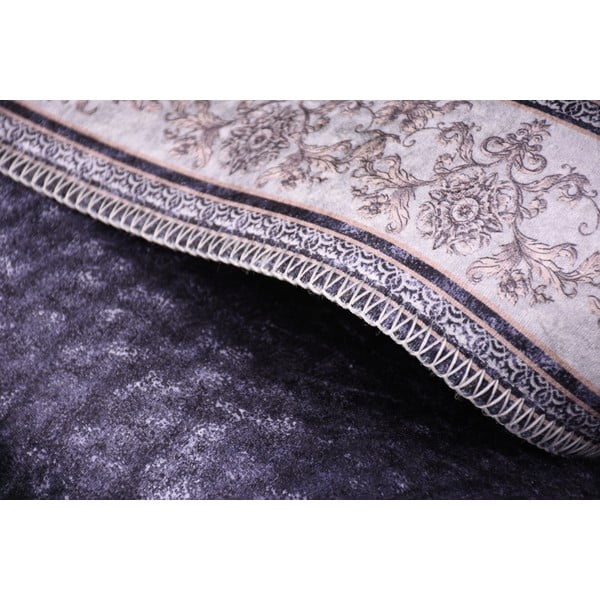 Covor Vitaus Ava, 80 x 200 cm, albastru închis-image-1