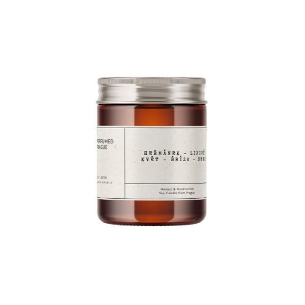 Lumânare parfumată din ceară de soia timp de ardere 40 h #57 Chamomile, Linden, Birch – Perfumed Prague-image-3