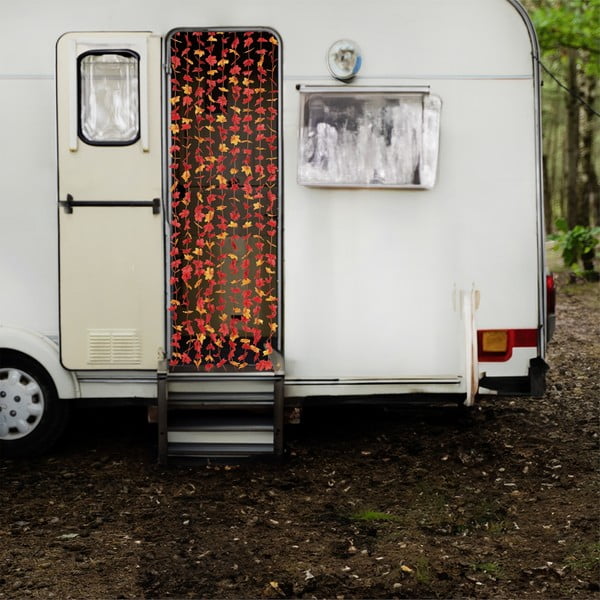 Draperie roșie 90x190 cm cu prindere la ușă Indian Summer – Maximex-image-2