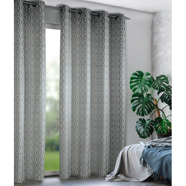 Draperie gri 135x245 cm Dekor – Sehlbach-image-1