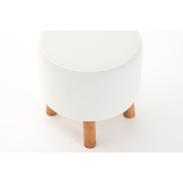 Taburet alb Silindir – Balcab Home-image-3