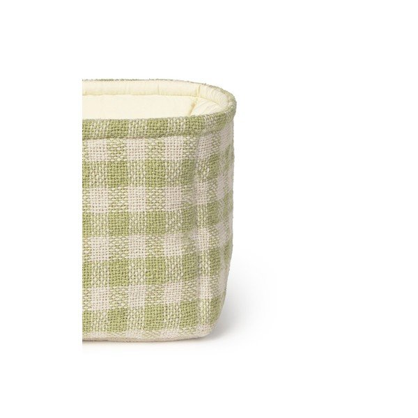 Coș de jucării pentru copii verde deschis din material textil 30x20x20 cm Swan Matcha – Lorena Canals-image-4