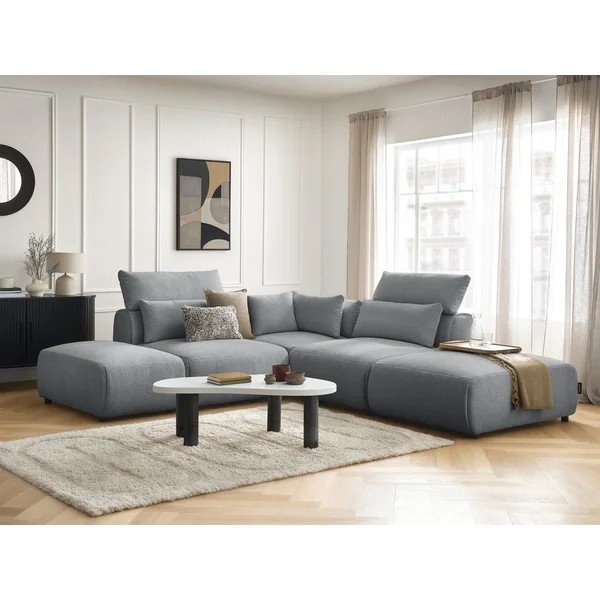 Colțar modular gri închis reglabil Jana – Bobochic Paris-image-3