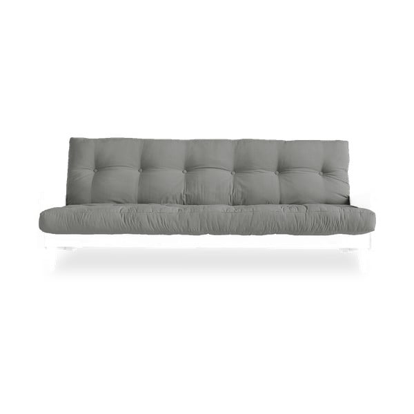 Canapea variabilă Karup Design Indie White/Grey, gri deschis