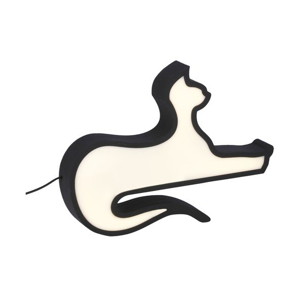 Veioză pentru copii neagră Cat – Candellux Lighting-image-2