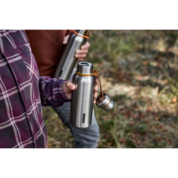 Sticlă termică argintie din oțel inoxidabil 500 ml – Black + Blum-image-3