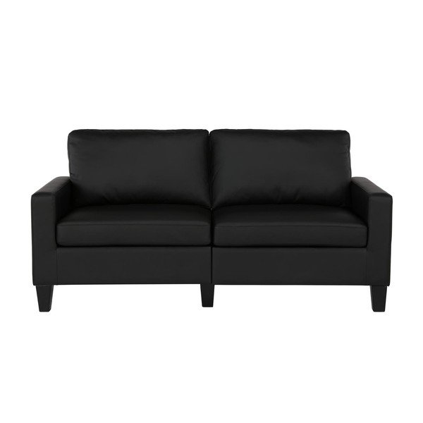 Canapea neagră 88 cm Rylie – Støraa