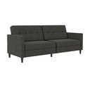 Canapea gri extensibilă 82 cm Hartford – Støraa