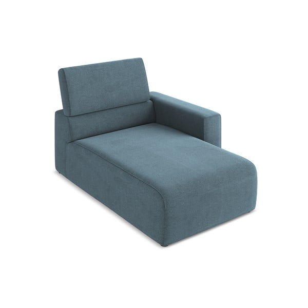 Modul pentru canapea modulară albastru (cu colț pe partea dreaptă) Kalea – Makamii-image-2