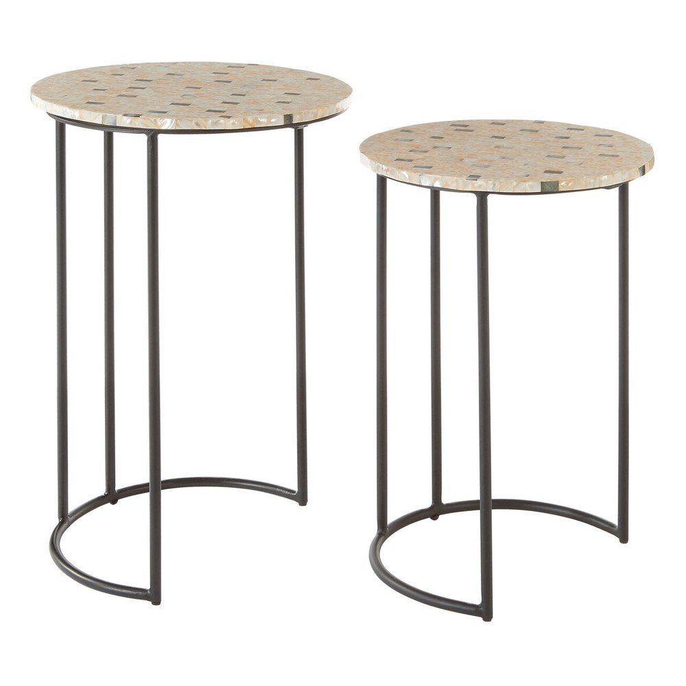 Măsuțe auxiliare 2 buc. rotunde ø 38 cm Halle – Premier Housewares