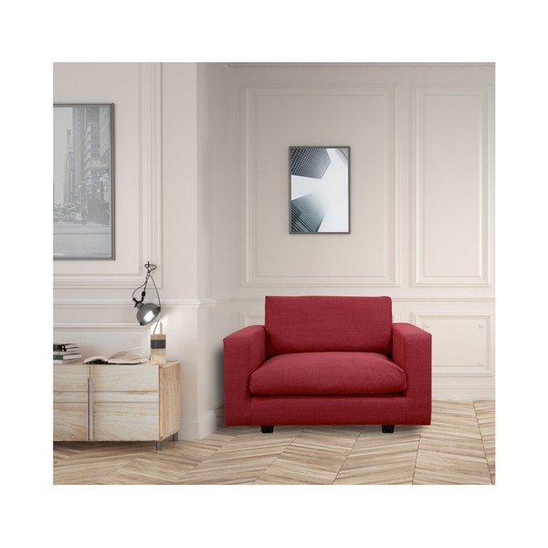 Fotoliu Windsor & Co Sofas Melody, roșu-image-1