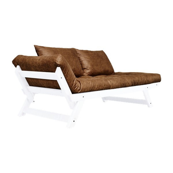 Canapea extensibilă Karup Bebop White/Choco-image-4