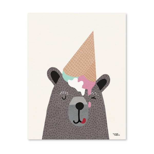 Poster Michelle Carlslund I Love Ice Cream, 50 x 70 cm