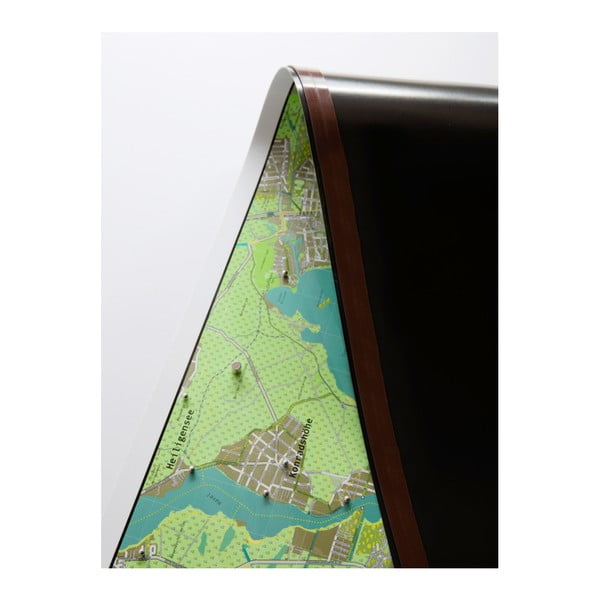 Harta Berlinului Street Map, 130 x 100 cm, verde, magnetică-image-2