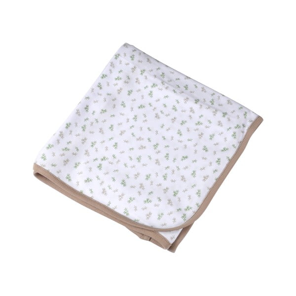 Pătură pentru copii albă din bumbac 75x75 cm Koala – Bébé Douceur