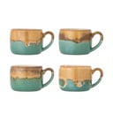 Căni verzi/maro 4 buc. din gresie 400 ml Sheen – Bloomingville