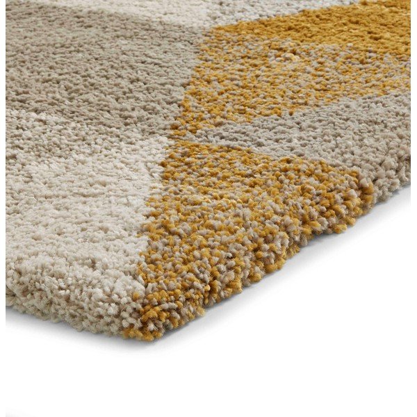 Covor Think Rugs Royal Nomadic Angles, 160 x 220 cm, galben bej-image-4