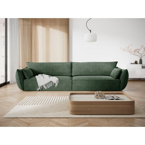 Canapea verde-închis 248 cm Vanda – Mazzini Sofas-image-1