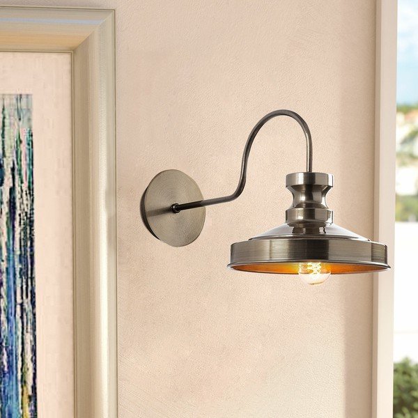 Aplică de perete alămie ø 22 cm Kiruna – Opviq lights-image-1