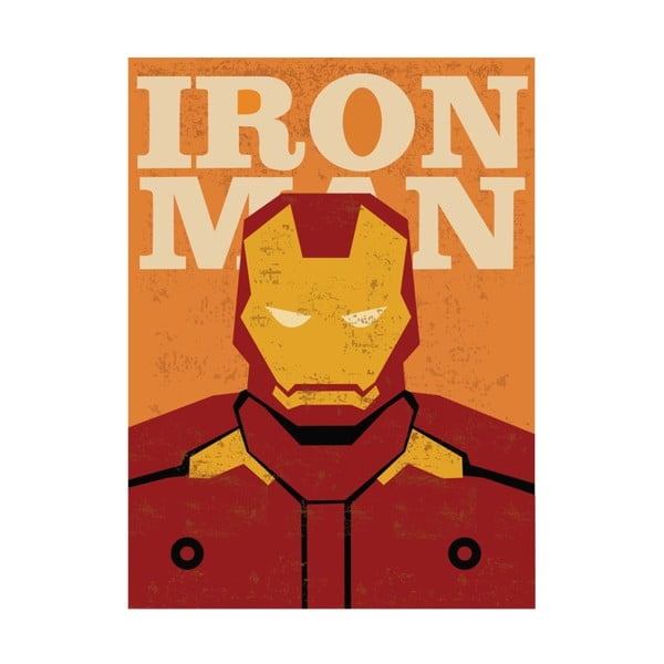 Poster Blue-Shaker Super Heroes Iron Man, 30 x 40 cm