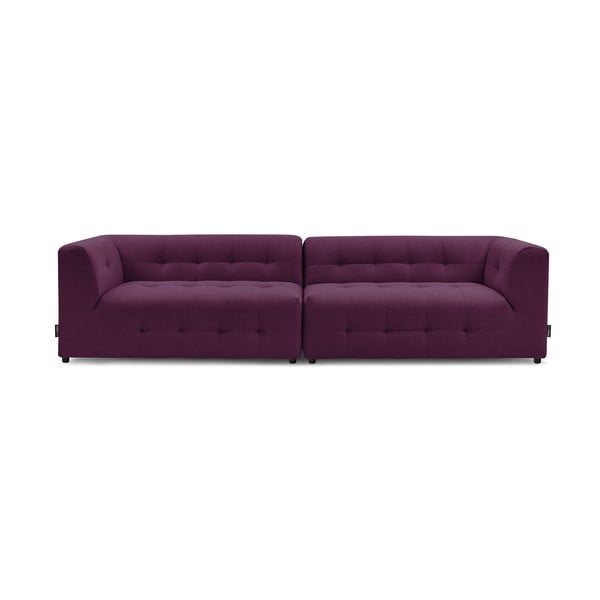 Canapea violetă 324 cm Kleber - Bobochic Paris