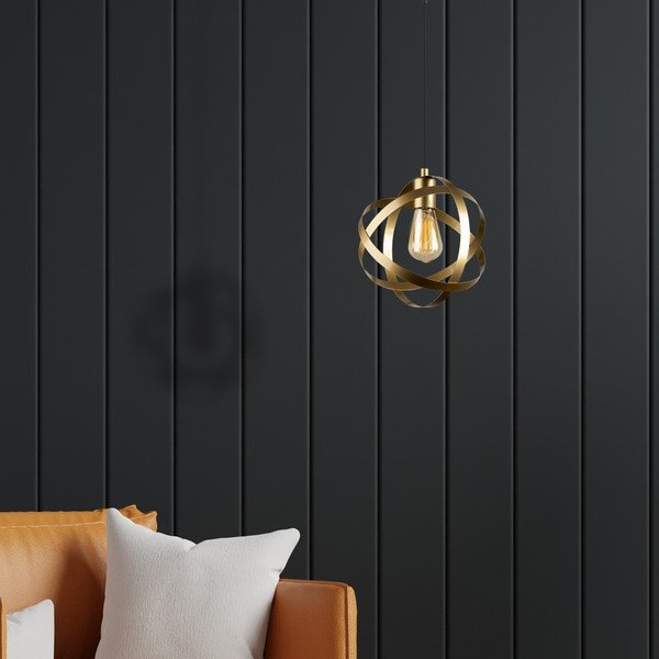 Lustră aurie din metal Lama – Squid Lighting-image-3