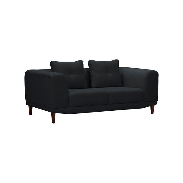 Canapea cu 2 locuri Windsor & Co Sofas Sigma, negru-image-1