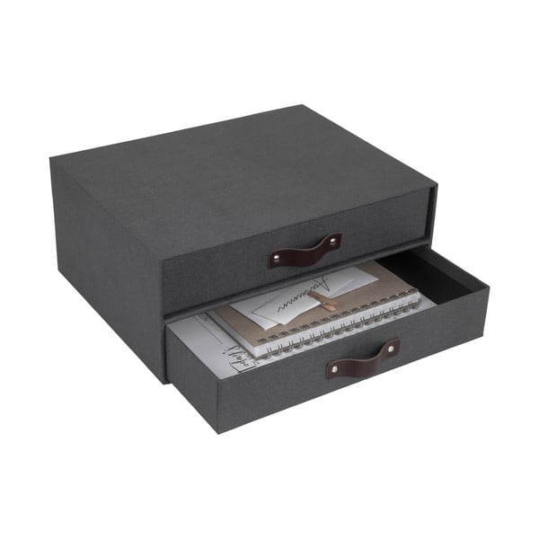 Organizator pentru sertar din carton Birger Canvas Paper Laminate – Bigso-image-3