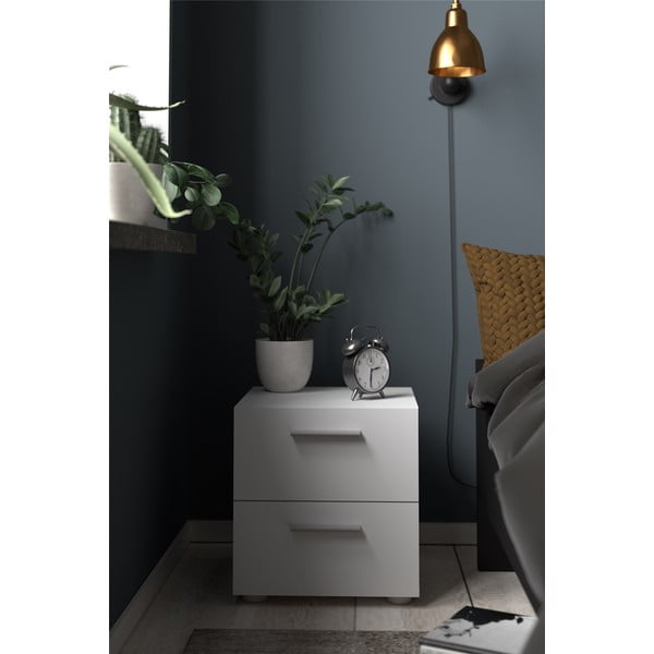 Noptieră albă Pepe - Tvilum-image-1