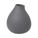 Vază gri închis din porțelan (înălțime 17 cm) Nona – Blomus