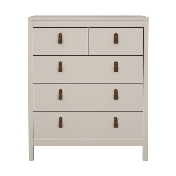 Comodă grej 82x99x38 cm Madrid – Tvilum