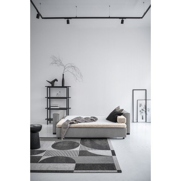 Canapea gri extensibilă 235 cm – Miuform-image-2