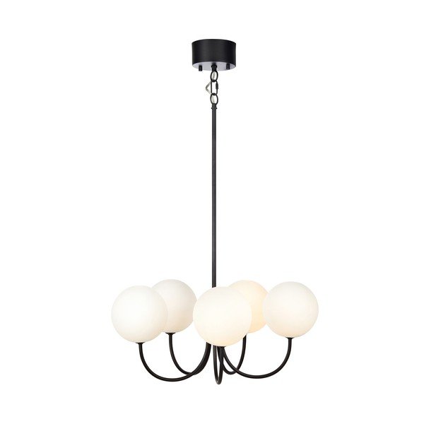 Lustră Markslöjd Cinco Pendant Black, negru