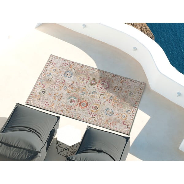 Covor de exterior bej 133x190 cm Fancy – Universal-image-1