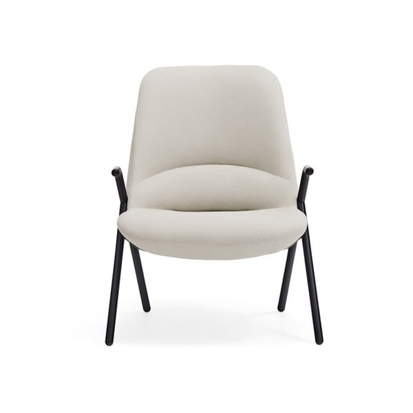 Fotoliu Teulat Dins, înălțime 90 cm, alb-image-2