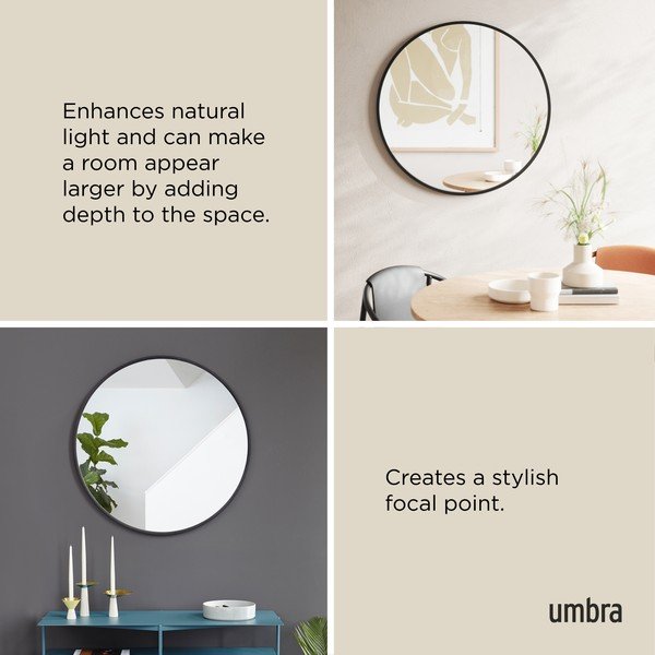 Oglindă de perete ø 94 cm Hub – Umbra-image-4