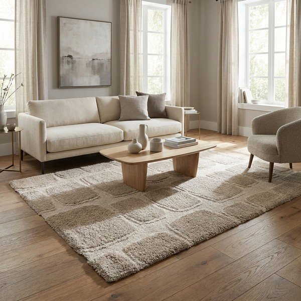 Covor bej/crem 120x170 cm Ember – Universal-image-1
