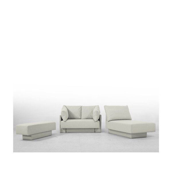 Canapea modulară Feydom Choice, alb-image-1