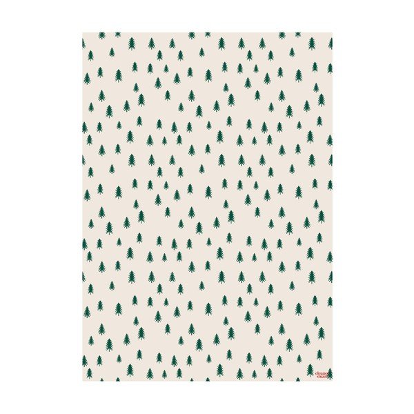 5 coli de hârtie de împachetat eleanor stuart No. 5 Christmas Trees, 50 x 70 cm-image-2