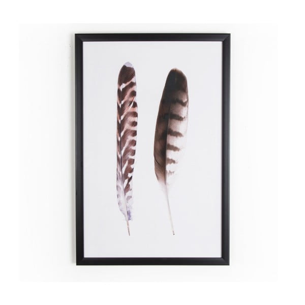 Tablou Graham & Brown Feather Couple, 40 x 60 cm