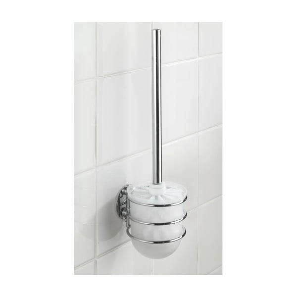 Suport autoadeziv cu perie de toaletă Wenko Turbo, până la 40 kg-image-1