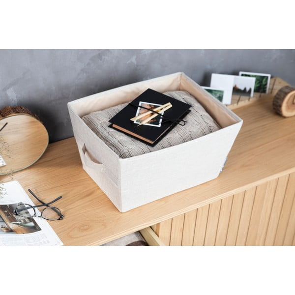 Coș de depozitare de depozitare din material textil 30x40x22 cm Soft Storage – Bigso Box of Sweden-image-3