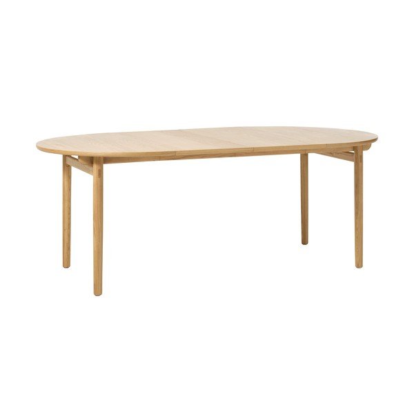 Extensie pentru masă cu aspect de lemn de stejar 45x120 cm Carno – Unique Furniture-image-3