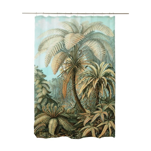 Perdea de duș 175x180 cm Vintage Palm – Madre Selva