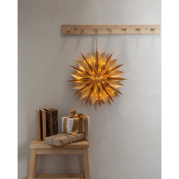 Decorațiune luminoasă aurie  de  Crăciun Flinga – Star Trading-image-2